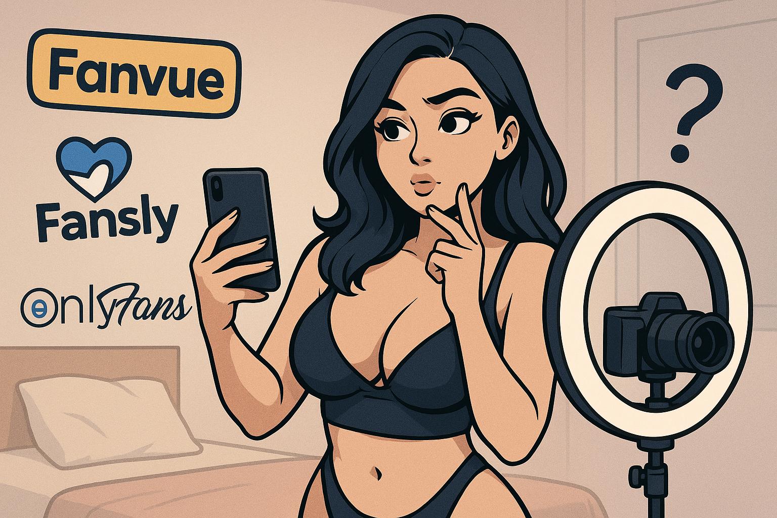 Onlyfans or Fansly or Fanvue